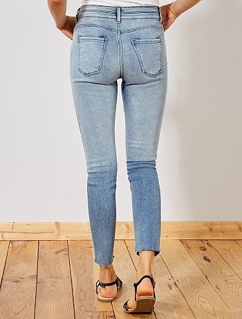 Jean skinny taille haute - Kiabi