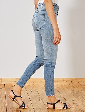 Jean skinny taille haute - Kiabi