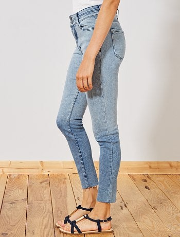 Jean skinny taille haute - Kiabi