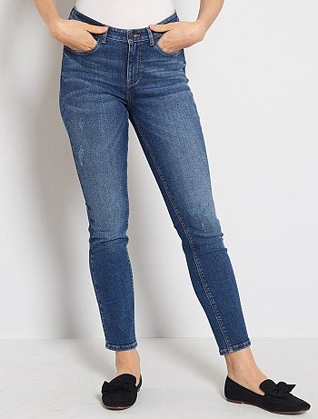 Jean skinny taille haute - Kiabi