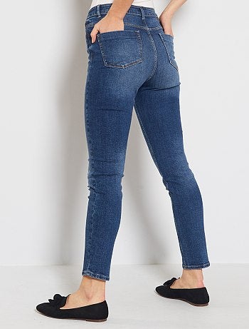 Jean skinny taille haute - Kiabi