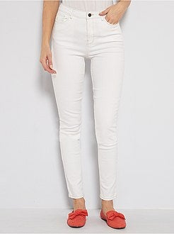 Jean skinny taille haute longeur US34 - Kiabi