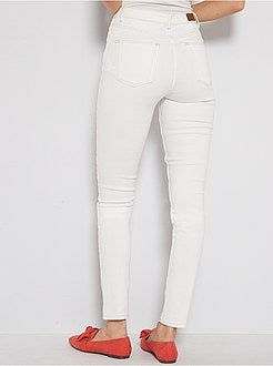 Jean skinny taille haute longeur US34 - Kiabi