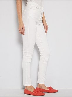 Jean skinny taille haute longeur US34 - Kiabi