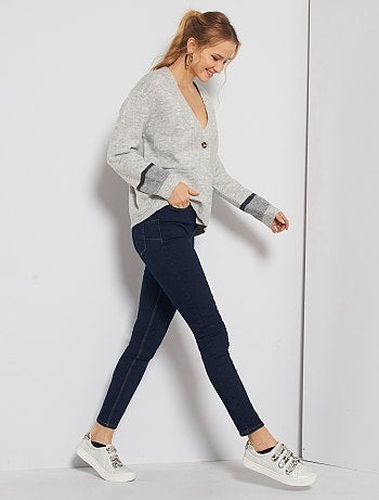 Jean skinny taille haute longeur US34 éco-conçu