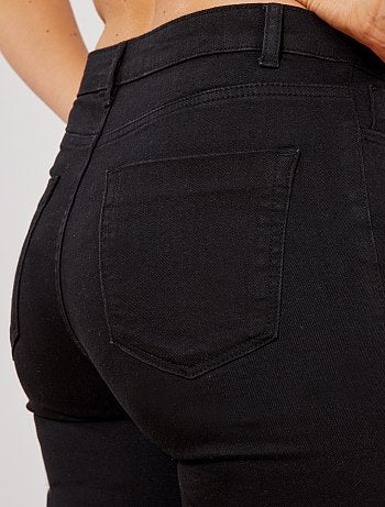 Jean skinny taille haute longueur US 30 - Kiabi