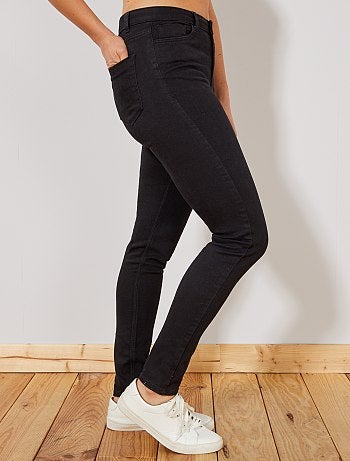 Jean skinny taille haute longueur US 30 - Kiabi