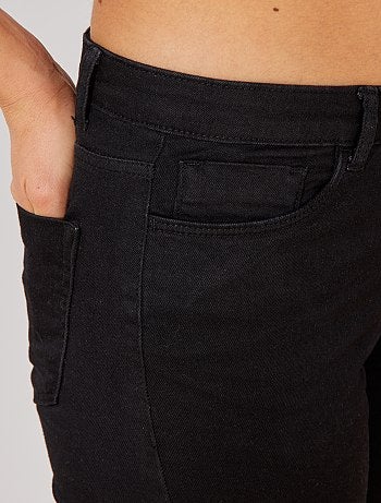 Jean skinny taille haute longueur US 30 - Kiabi