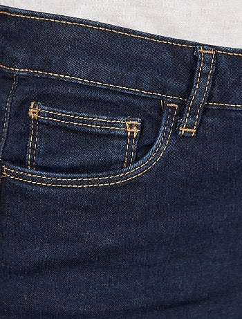 Jean skinny taille haute longueur US 30 - Kiabi