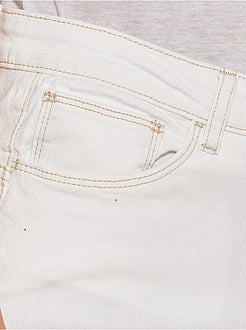 Jean skinny taille haute longueur US 32 - Kiabi