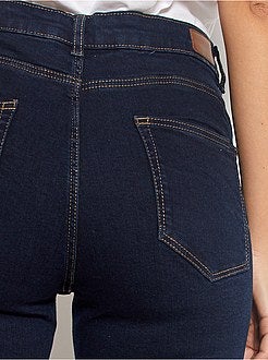 Jean skinny taille haute longueur US 32 - Kiabi