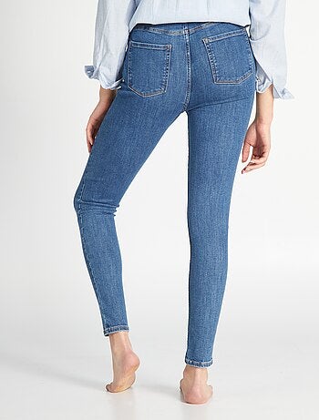 Jean skinny taille haute