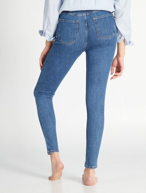 Jean skinny taille haute - Kiabi