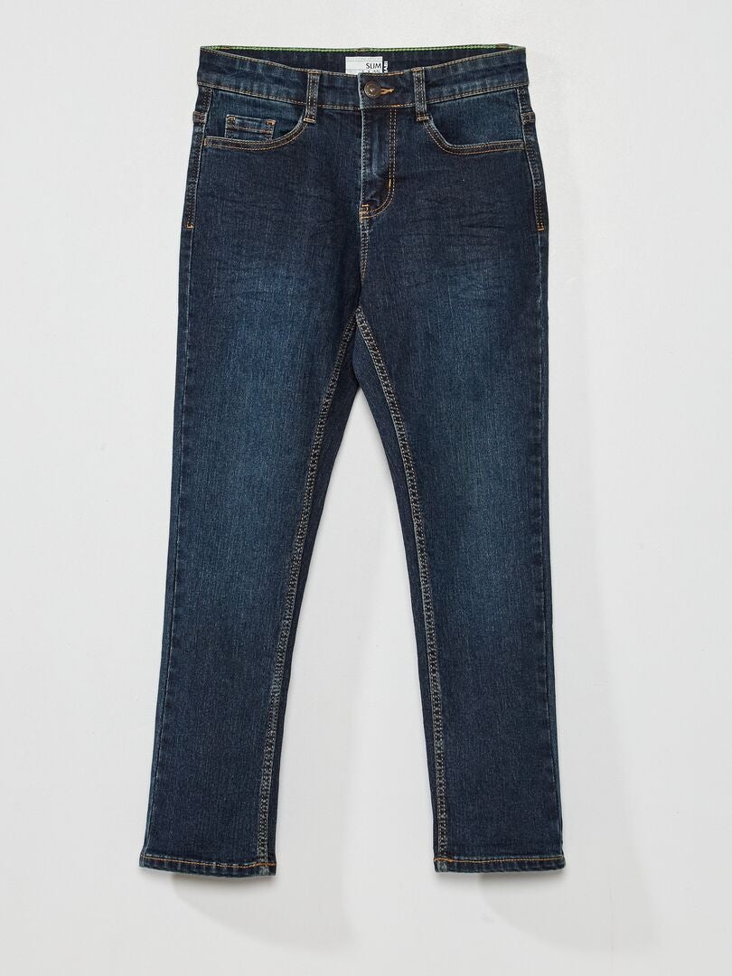 Jean slim - Coupe + confortable Bleu - Kiabi