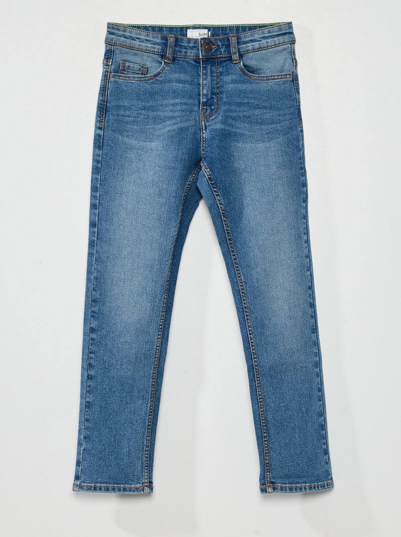 Jean slim - Coupe + confortable Bleu - Kiabi