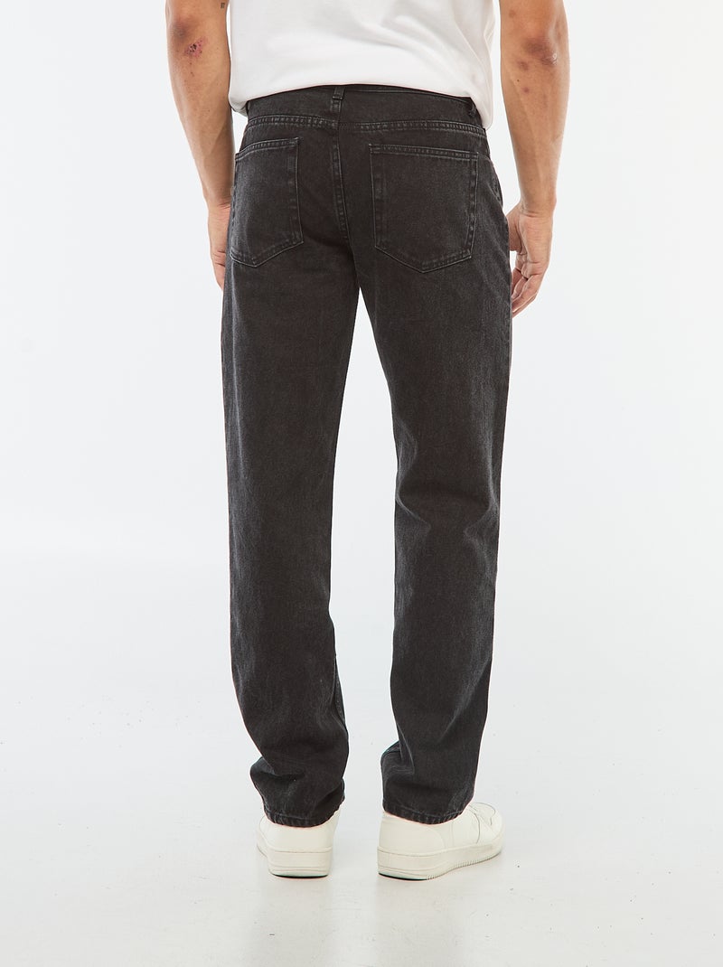 Jean slim - Fabriqué en France Noir - Kiabi