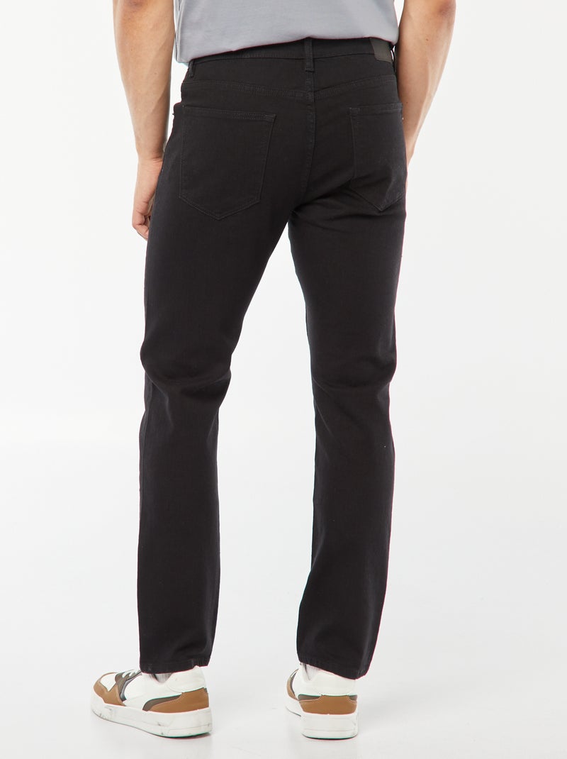 Jean slim - L30 Noir - Kiabi