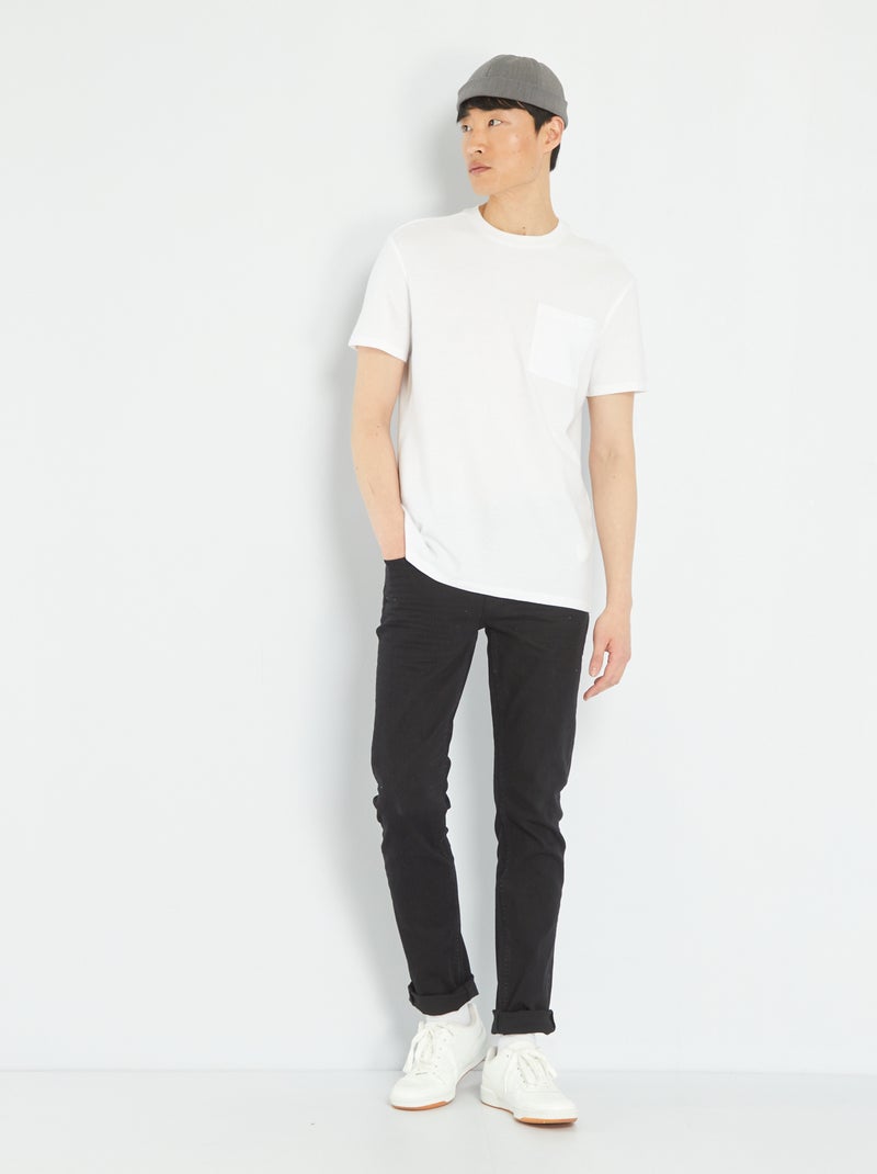 Jean slim - L32 Noir - Kiabi