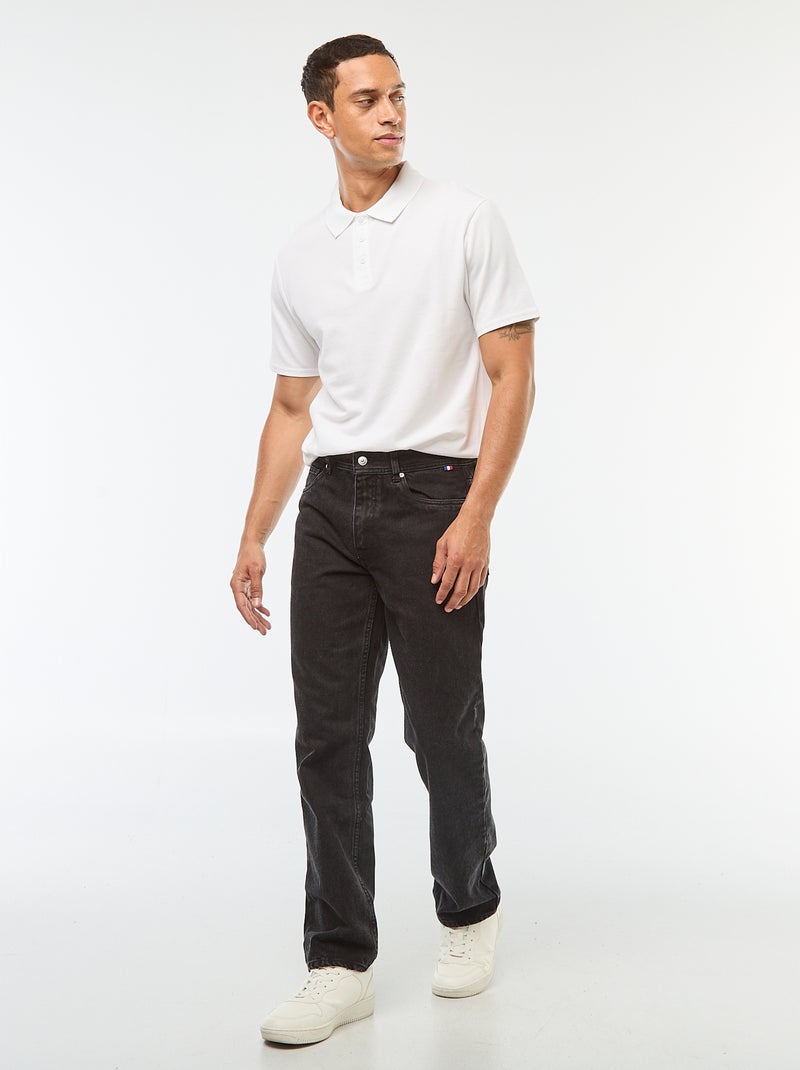 Jean slim - made in France Noir - Kiabi
