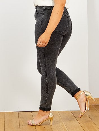 Jean slim 5 poches effet push-up L32 - Kiabi