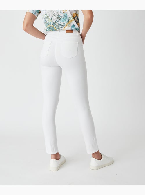 Jean slim 7/8ème 5 poches perfect fit by damart - damart - Kiabi Jean slim 7/8ème 5 poches perfect fit by damart - damart - Kiabi