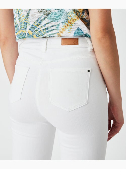 Jean slim 7/8ème 5 poches perfect fit by damart - damart - Kiabi Jean slim 7/8ème 5 poches perfect fit by damart - damart - Kiabi