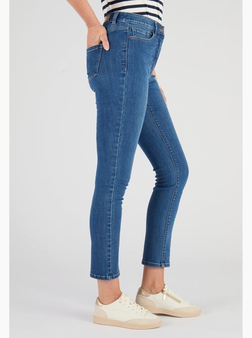 Jean slim 7/8ème 5 poches Perfect Fit by Damart - Damart - Kiabi