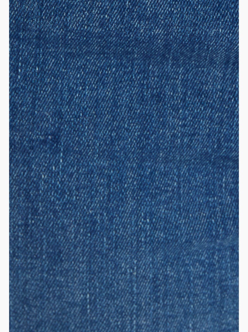 Jean slim 7/8ème 5 poches Perfect Fit by Damart - Damart Bleu - Kiabi