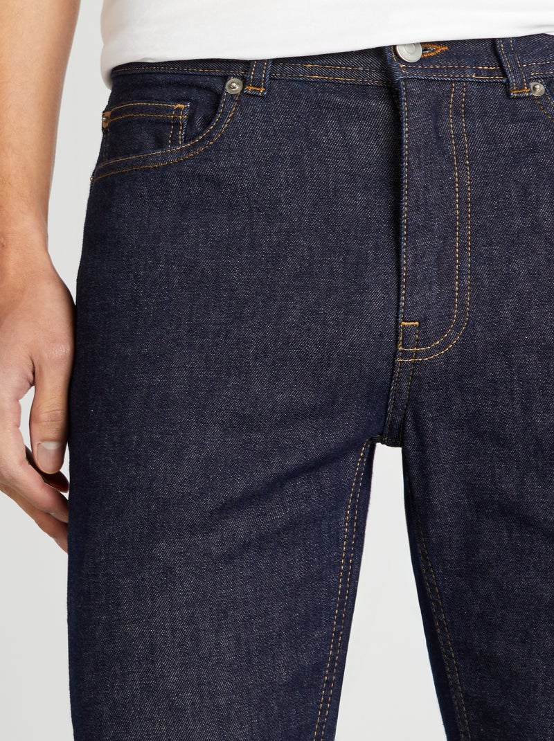 Jean slim à 5 poches - Fabriqué en France BLEU - Kiabi