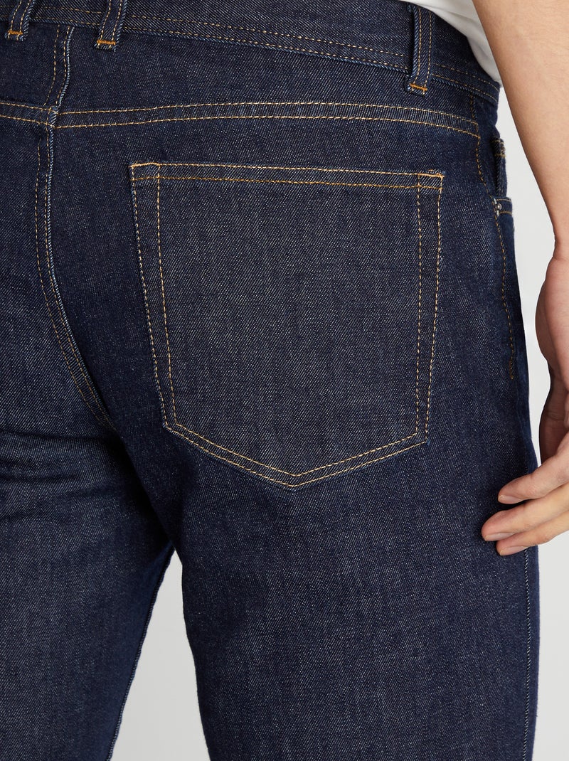 Jean slim à 5 poches - Fabriqué en France BLEU - Kiabi