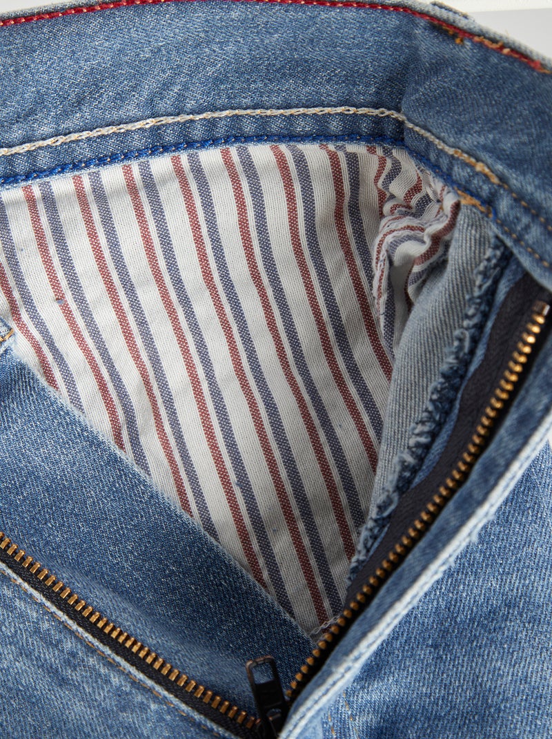 Jean slim à 5 poches - Fabriqué en France Double stone - Kiabi