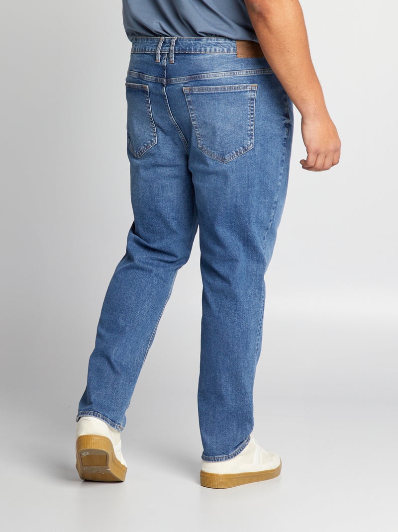 Jean slim à 5 poches - L30 Bleu - Kiabi