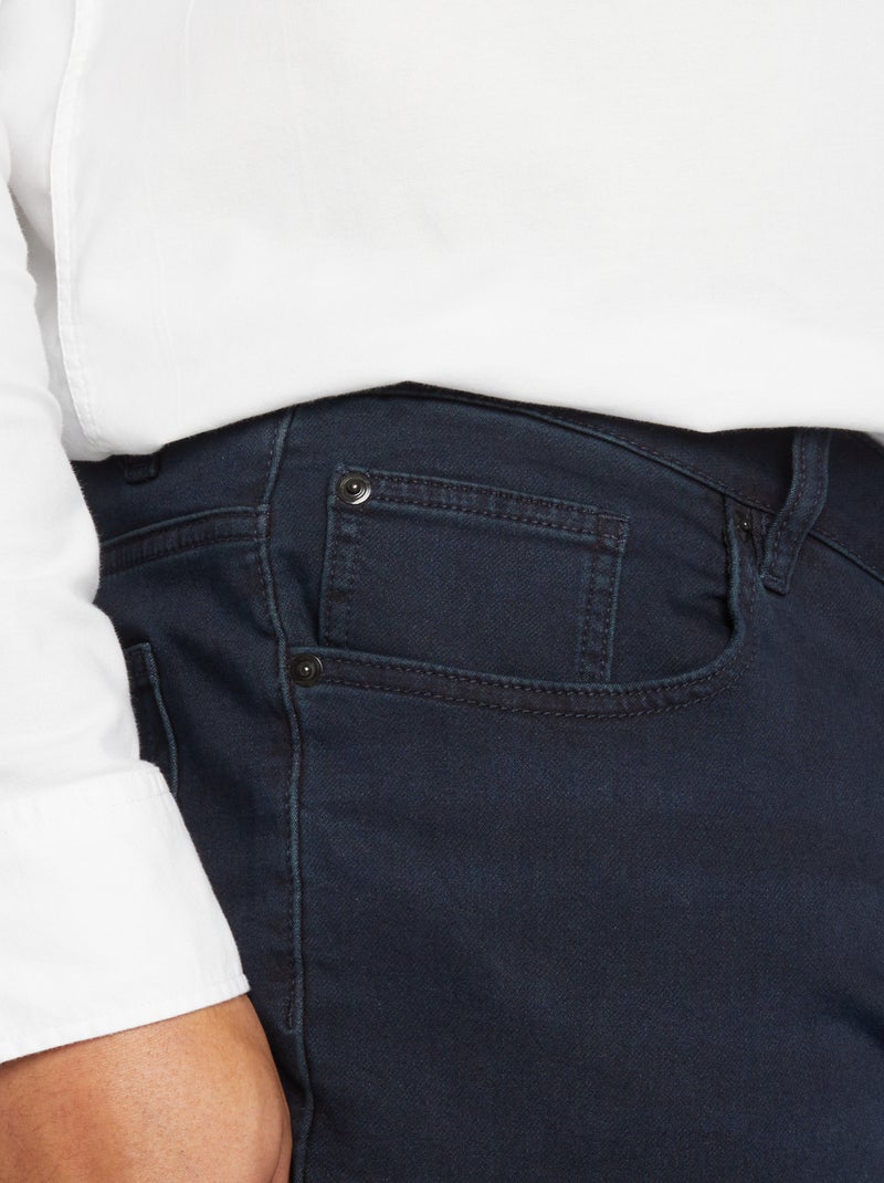 Jean slim à 5 poches - L30 Bleu marine - Kiabi