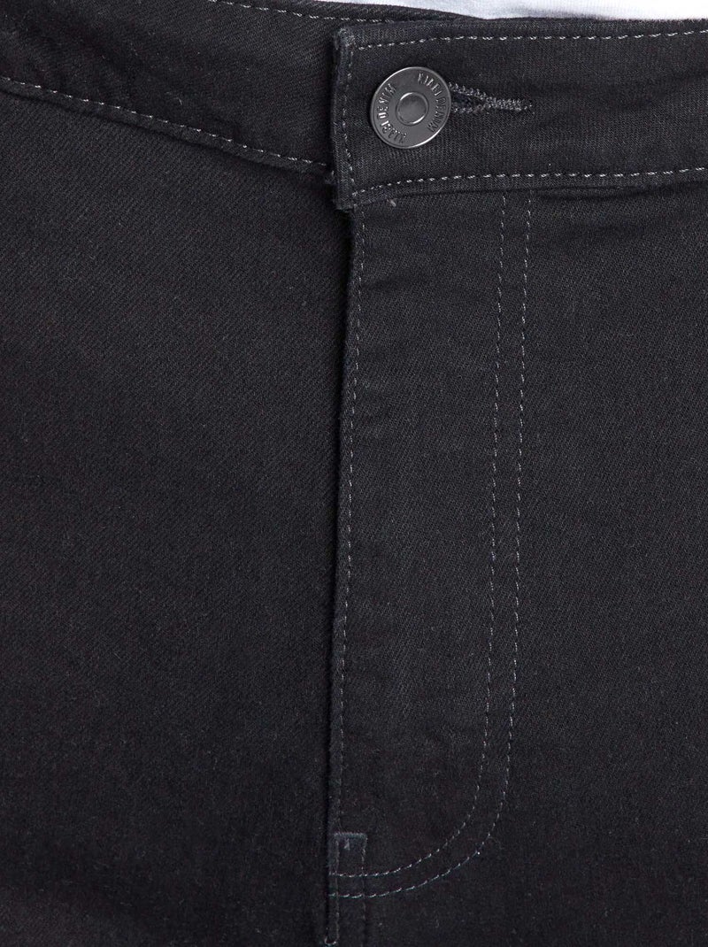 Jean slim à 5 poches - L30 Noir - Kiabi