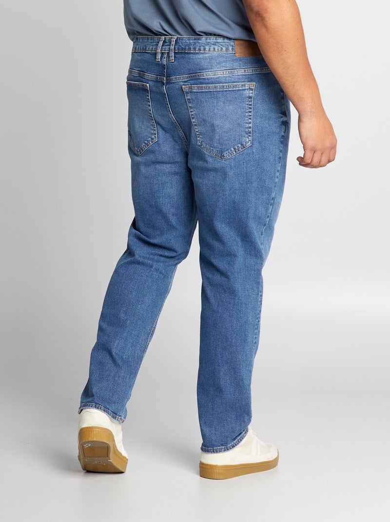 Jean slim à 5 poches - L32 Bleu - Kiabi