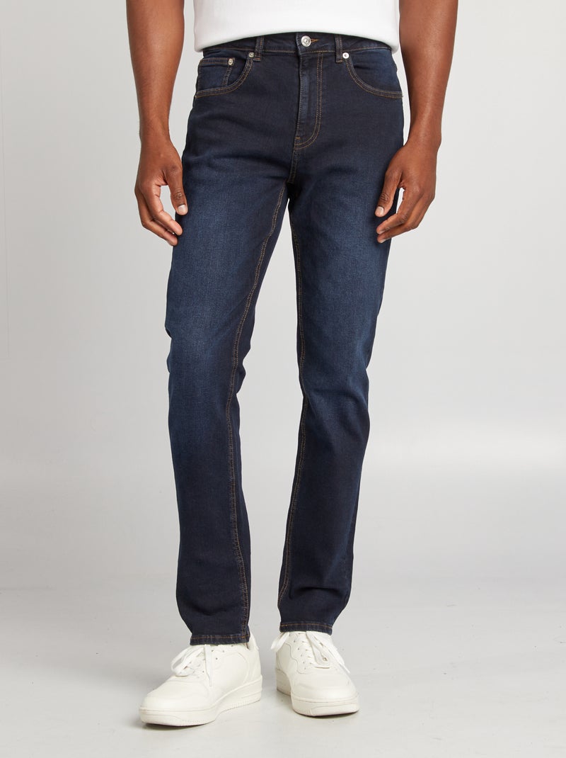 Jean slim à 5 poches - L34 Brut - Kiabi