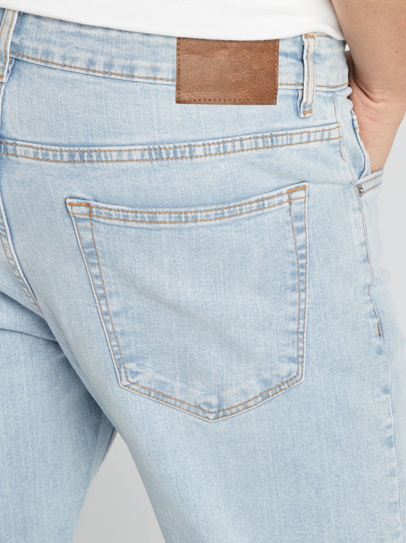 Jean slim à 5 poches - L34 Triple stone - Kiabi