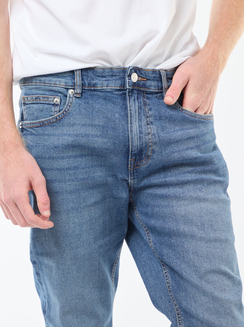 Jean slim à 5 poches Stone - Kiabi