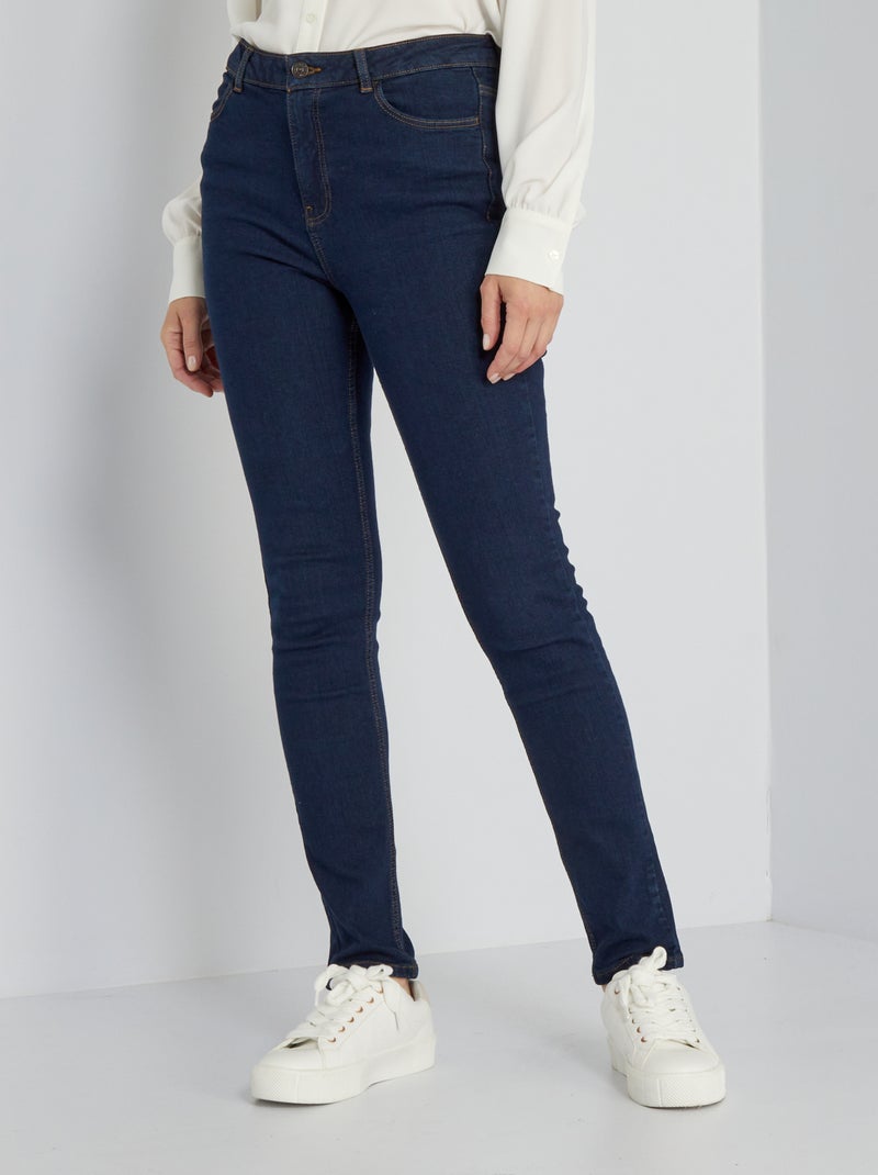 Jean slim à taille haute - L28 Brut - Kiabi