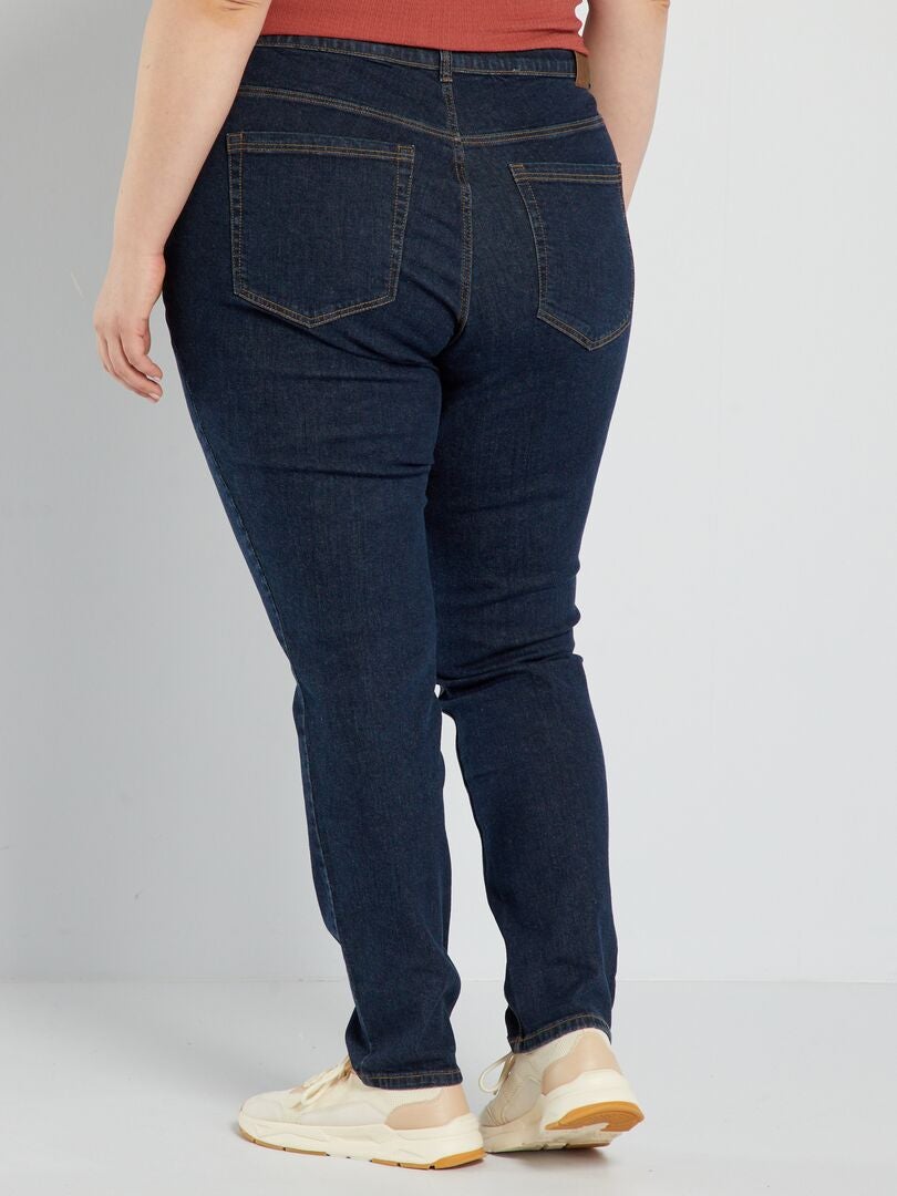 Jean slim à taille haute L Brut Kiabi