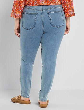 Jean slim à taille haute - L32
