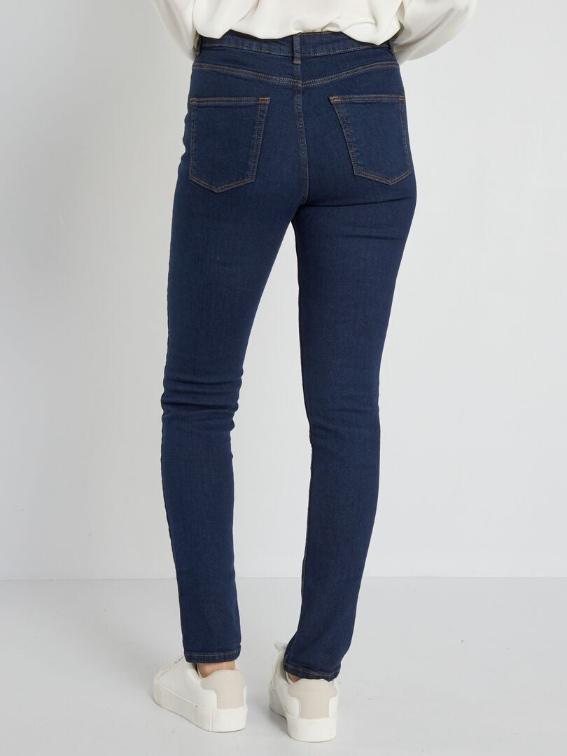 jean slim taille haute