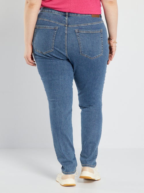 Jean slim à taille haute - L34 - Kiabi