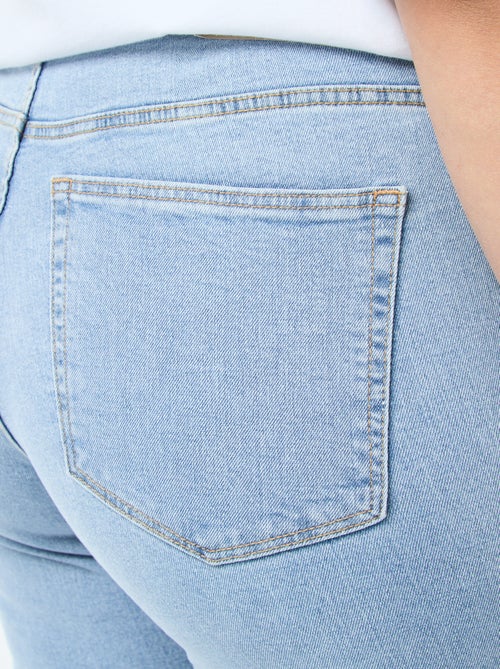 Jean slim à taille haute - L34 - Kiabi