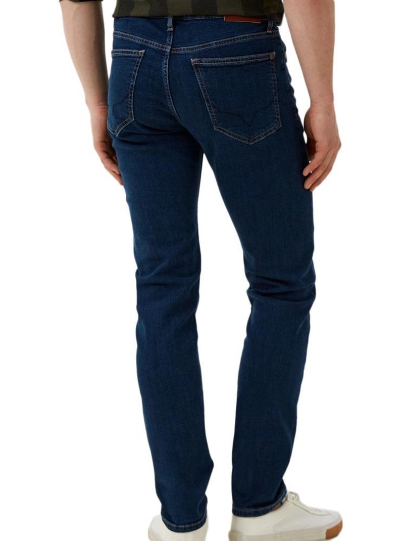 Jean Slim Brut Homme Pepe Jeans PM207388CT7 Bleu - Kiabi
