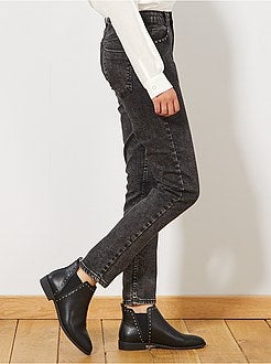 Jean slim clouté - Kiabi