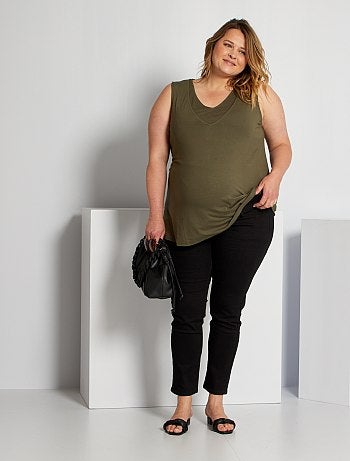 Jean slim de maternité