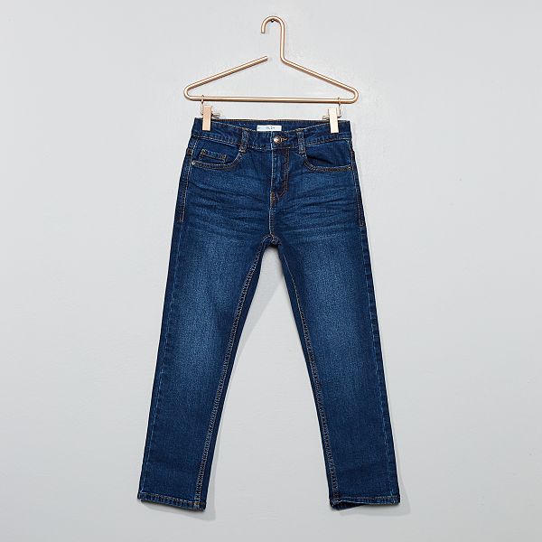 Jean Slim Eco Concu Enfant Rond Garcon Bleu Kiabi 10 00