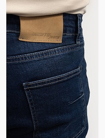 Jean slim en denim avec fermeture à glissière giesto