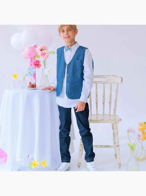 Jean Slim    en Fin  Stretch  MORGAN - La Faute à Voltaire - Kiabi